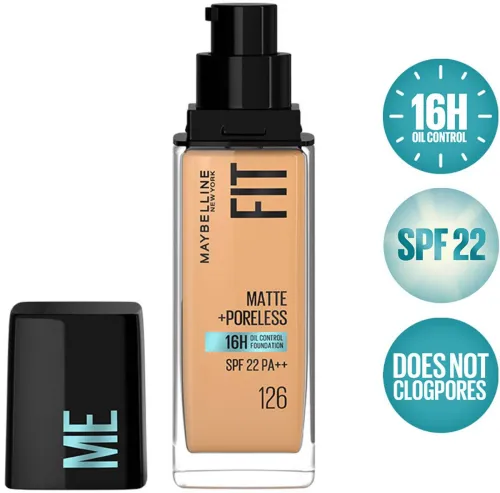 Image of Maybelline Matte+Poreless Liquid Foundation 30ml
