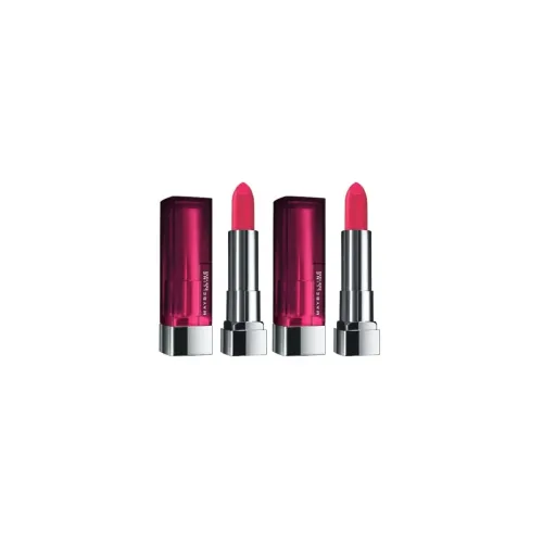 Image of Maybelline New York Color Sensational Creamy Matte Lipstick (Pack of 2)
