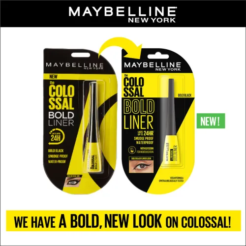 Image of MAYBELLINE NEW YORK Colossal Eyeliner 3 ml (Bold Black)