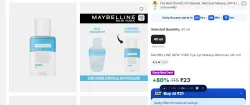 MAYBELLINE NEW YORK Eye Lip Makeup Remover (40 ml)