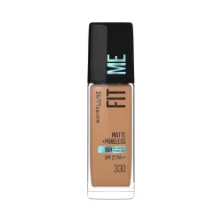 Maybelline New York Fit Me Matte + Poreless Liquid Foundation, 127