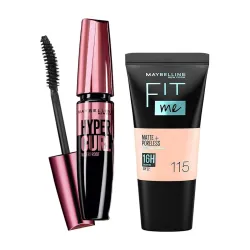Maybelline New York Hypercurl Mascara Waterproof, Black