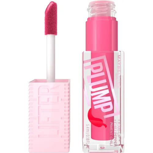 Image of Maybelline New York Lifter Plump, Plumping Lip Gloss, Pink Sting
