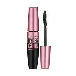 Maybelline New York Mascara, Highly Pigmented Colour, Long-lasting, Waterproof, Hypercurl , Black, 9.2ml