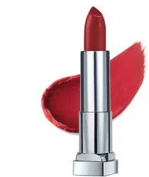 MAYBELLINE NEW YORK Color Sensational Creamy Matte Lipstick (691 Rich Ruby, 3.9 g)