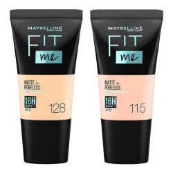 Maybelline New York Fit Me Matte+Poreless Liquid Foundation 