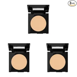 Maybelline New York Fit Me Matte + Poreless Powder, 235 Pure Beige (Pack of 3)