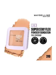 MAYBELLINE NEW YORK Super Stay Flex Powder Compact, 310, 30H Full Cover