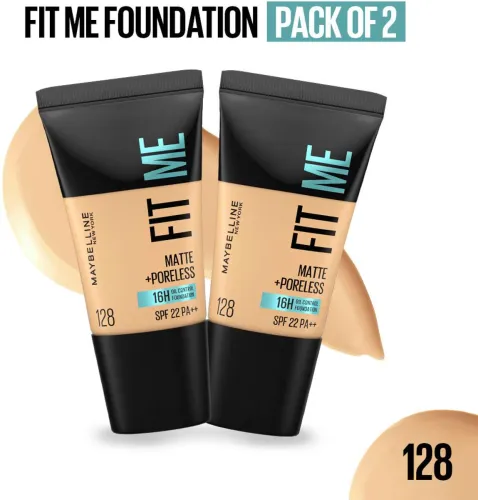 Image of MAYBELLINE NEW YORK Fit Me Matte Foundation, 18 ml, Po2