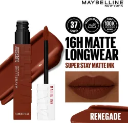 MAYBELLINE NEW YORK Superstay Matte Ink Liquid Lipstick - 16H Longwear Matte
