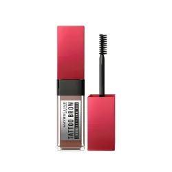 Maybelline New York Tattoo Brow 3 Day Styling Brow Gel - Warm Brown, Semi-permanent Tinted Eyebrow Gel, Water, smudge & 