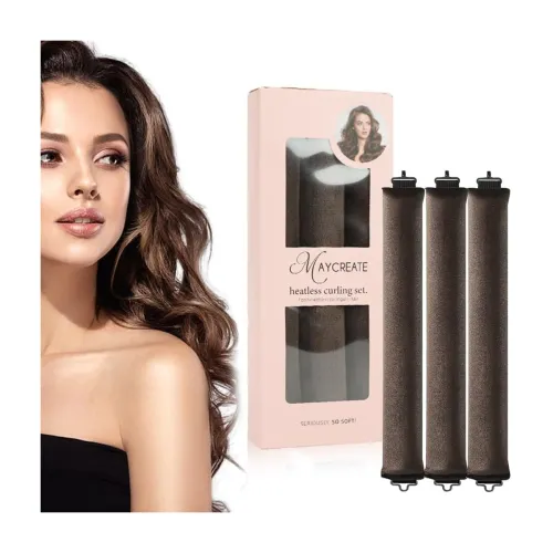Image of Maycreate Heatless Curling Rod Brown