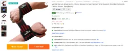 MAYOR Secure Wrap Gym & Fitness Gloves