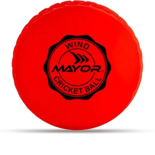 Image of MAYOR Street Cricket Ball Soft Ball for PVC and Wooden Cricket Bat Cricket