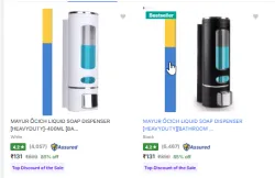 84% Discount on Liquid Soap Dispenser Starting At ₹141