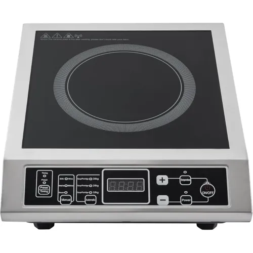 Image of Mazoria 3500W Commercial Stainless Steel Induction Cooktop