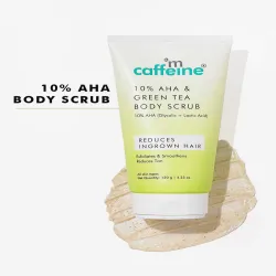  MCaffeine 10% AHA & Green Tea Body Scrub - 120g