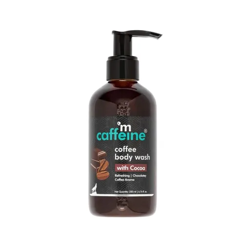 Image of mCaffeine Coffee Body Wash with Cocoa | De-Tan & Deep Cleansing