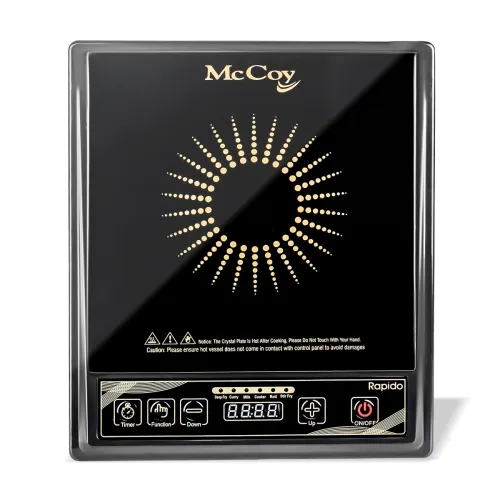 Image of McCoy Rapido Induction Stove, 1400 watt, Auto Cook Function, Smart Controls