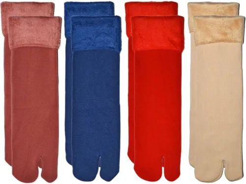 Image of ME Stores  Men & Women Solid Ankle Length  (Pack of 4)