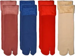 ME Stores  Men & Women Solid Ankle Length  (Pack of 4)