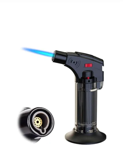Image of Mebil Plastic Gas Lighter (Black, Pack of 1)