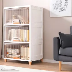 MECHDEL Foldable Plastic Cloth Rack for Storage