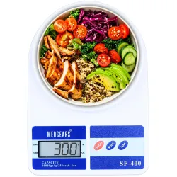 Medgears K1 Series 10kg Digital Kitchen Weighing Scale