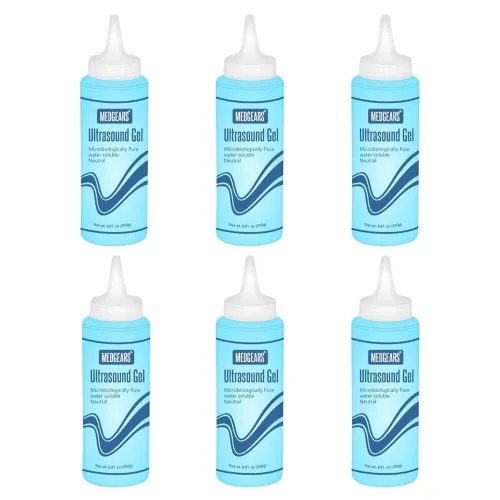 Image of MEDGEARS Ultrasound / ECG / Physiotherapy Gel 500g (Pack of 6)