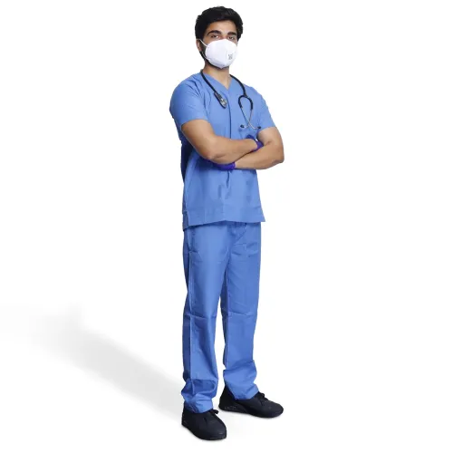 Image of Medical Scrub Suit For Men Small