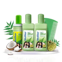 Mediker Anti Lice Combo, Anti lice Shampoo 50ml pack of 2