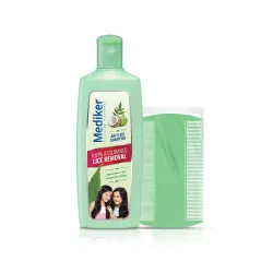 Mediker Anti-Lice Treatment Shampoo + Anti Lice Comb, 100 ml