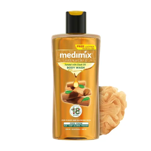 Image of Medimix Ayurvedic Sandal Body Wash with Eladi Oil 300ml