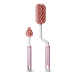 Mee Mee 360° Silicone Bristle Cleaning Brush Set 