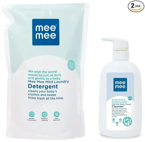 Image of Mee Mee Anti-Bacterial Baby Liquid Cleanser for Fruits, Bottles, Accessories & Toys