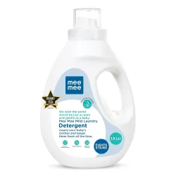 Mee Mee Baby Liquid Detergent 1.5 L | pH Balanced, Free from Harsh Chemicals, Safe for Mother’s Hands & Baby’s Skin | Anti-Bacterial, Removes Stains & Odor with One Drop, Hypoallergenic | Mi...