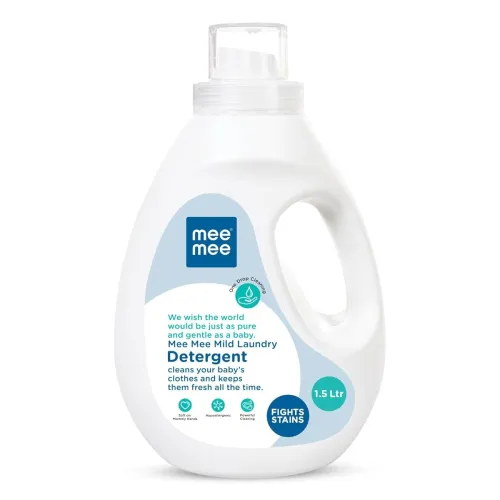 Image of Mee Mee Baby Liquid Detergent 1.5 L | Ph balanced, Free from Harsh Chemicals, Safe for Mother's Hands & Baby's Skin | An