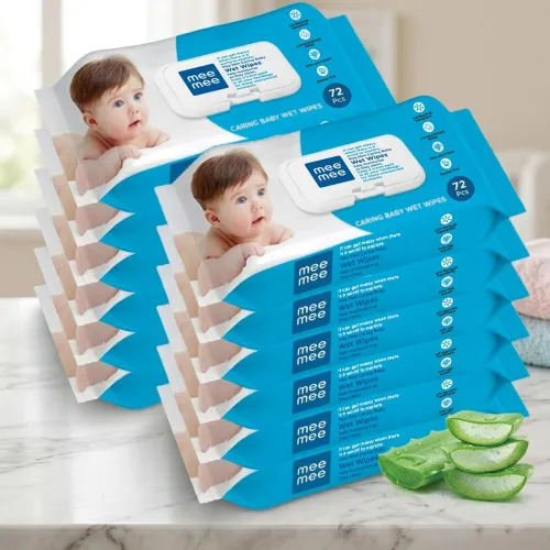 Image of Mee Mee Wet Wipes for Baby 