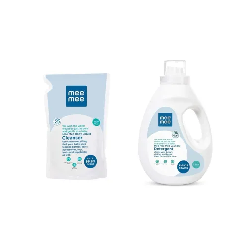 Image of Mee Mee Anti Bacterial Baby Liquid Cleanser, 500ml