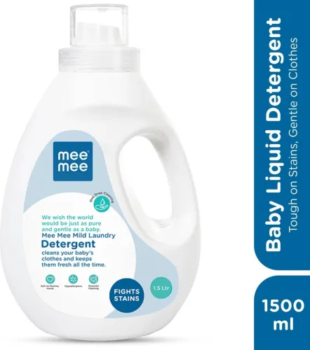 Image of MeeMee Baby Laundry Detergent – 1500ml, pH Balanced