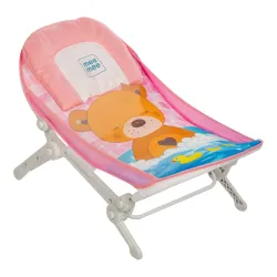 Mee Mee New Born Anti-Skid Baby Bather Bath Chair 0-12 Months Upto 10 Kgs | Foldable | 3 Position Adjustable Chair | Was