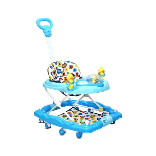 Image of Mee Mee Premium Baby Walker Cum Rocker Blue