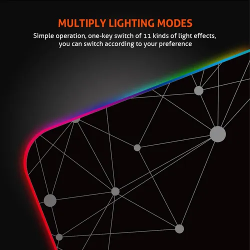 Image of Meetion MT-PD120 RGB Gaming Non Slip Base Mousepad  