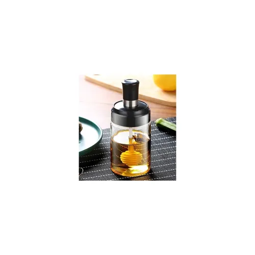 Image of Meetzone Honey Storage Glass Jars Containers Set