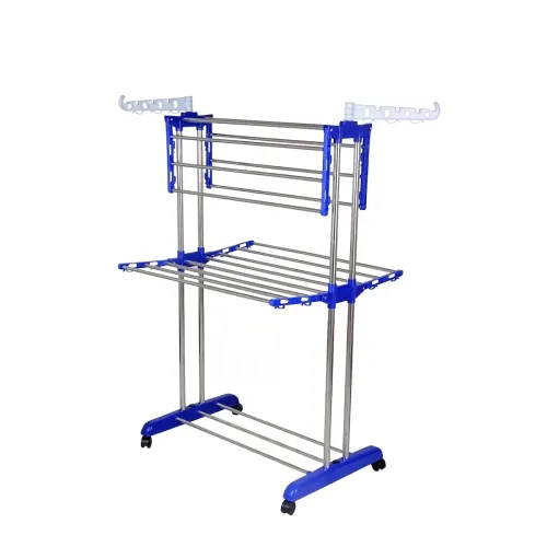 Image of Mega Clothes Stand With Foldable Wings Stylish Garment Stand