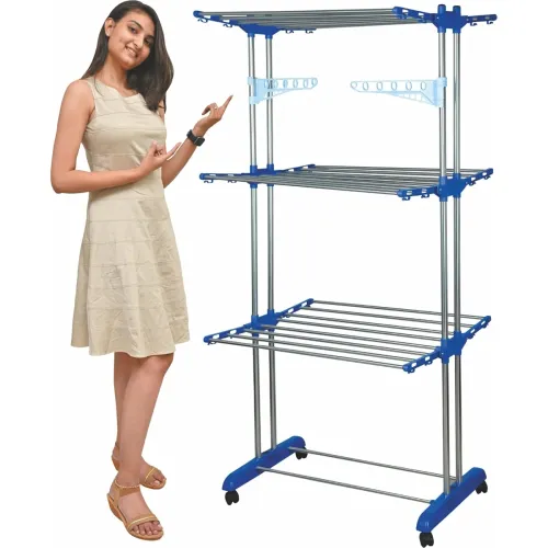 Image of Mega stand Clothes Drying Rack Folding