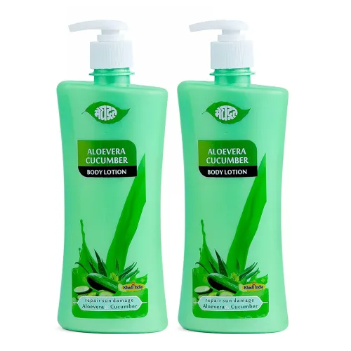 Image of Meghdoot Aloevera Cucumber Intense Hydrating Body Lotion, Winter Cream for Men and Women.