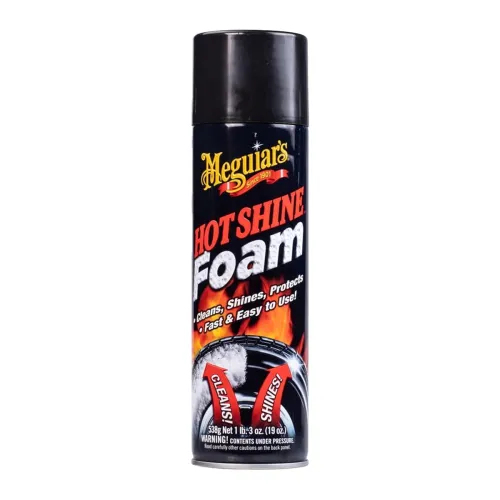 Image of Meguiar's Hot Shine Tire Foam, High Gloss Tire Shine that Cleans