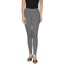 Mehrang Tailored Cut & Classic Fit Stretchable Solid Premium Cotton Fabric | Mid-Waist | Fashionwear | Ankle Length Legg