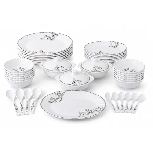 Image of Melvio By Malti 18 Pcs Dinner Set for Dining 